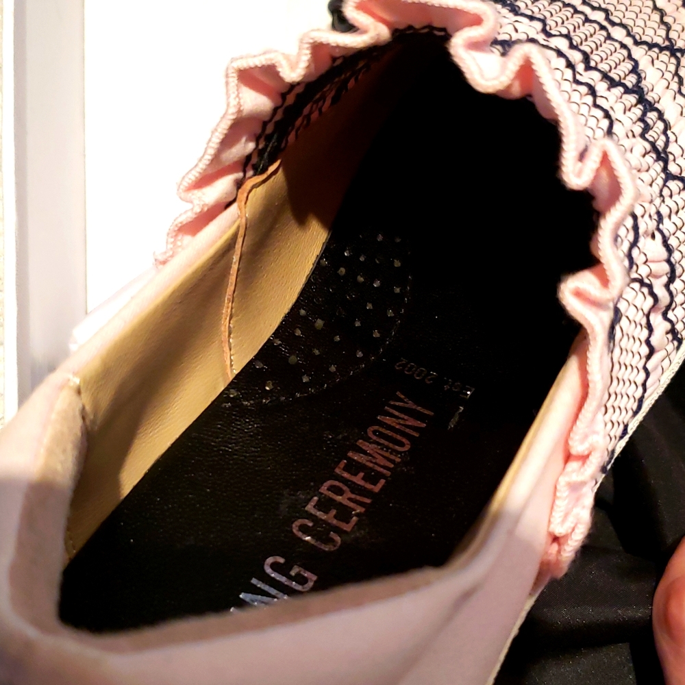 OPENING CEREMONY New Flats Designer Slip-On Platform Sneakers NIB Women's 9 /41 - Picture 16 of 16